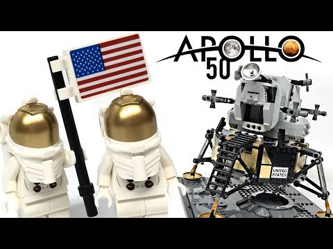 LEGO NASA Apollo 11 Lunar Lander review! 2019 set 10266!