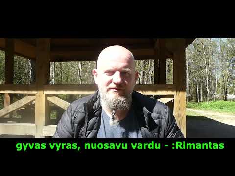 Gyvo vyro, nuosavu vardu - :Rimantas, laisvos valios išreiškimas