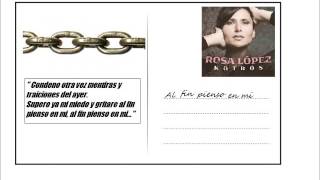 Rosa Lopéz   2) al fin pienso en mi  Kairos