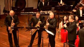 Warren Barker - Capriccio for Saxophone Quartet and Band