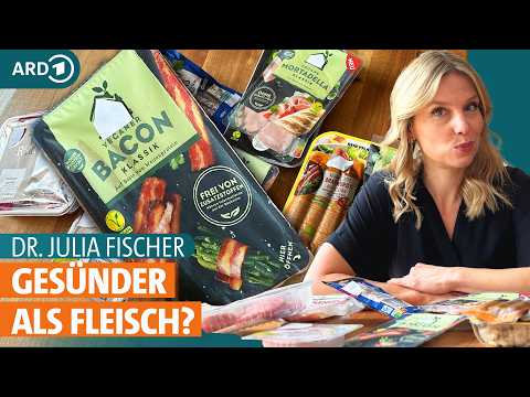 Vegan und vegetarisch: So gesund sind Fleischersatzprodukte | Dr. Julia Fischer | ARD Gesund