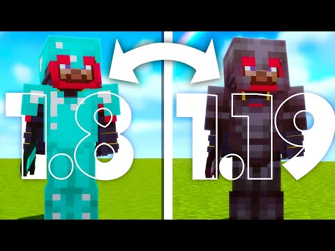 I Swapped 1.19 and 1.8 Textures...