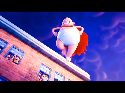 CAPTAIN UNDERPANTS "Action" Clip Compilation (2017)