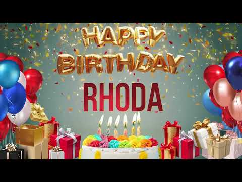 Rhoda - Happy Birthday Rhoda