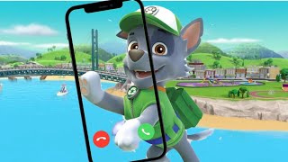 Incoming Call from Rocky | Paw patrol