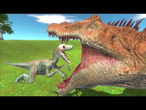 Spinosaurus vs Carnivore Dinosaurs - Animal Revolt Battle Simulator