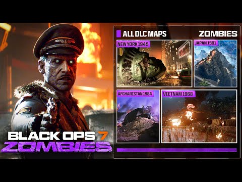 ALL BLACK OPS 7 ZOMBIES DLC MAPS LEAK COULD ACTUALLY BE TRUE...