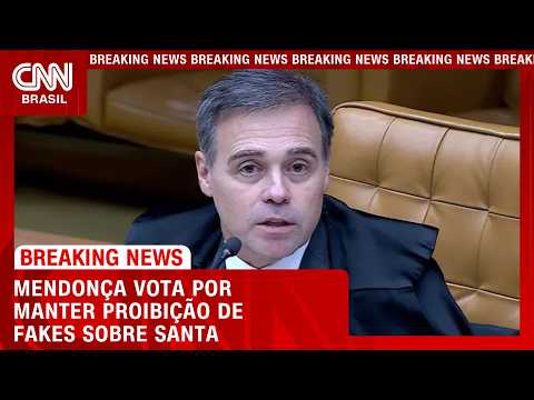 Mendonça vota para manter proibição de posts sobre Nossa Senhora | LIVE CNN