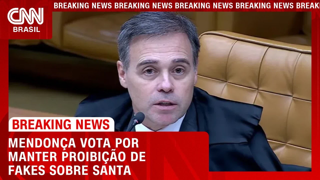 Mendonça vota para manter proibição de posts sobre Nossa Senhora | LIVE CNN