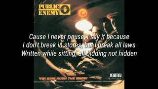 Public Enemy - Public Enemy No.1 (Lyrics)