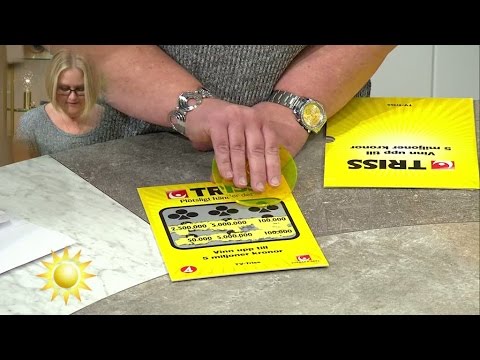 Trissvinnaren får en hälsning från kollegorna - Nyhetsmorgon (TV4)