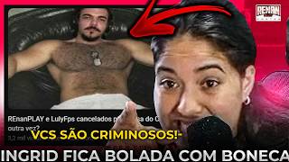 RENAN MULHER REAGE A RENANPLAY E LULYFPS CANCELADOS POR CAUSA DO CHAT OUTRA VEZ?