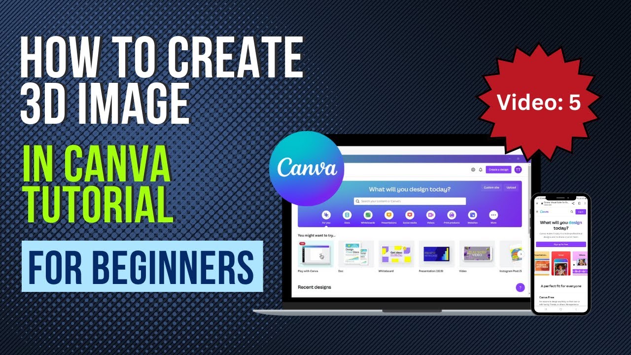How To Create 3d Image In Canva: Tutorial For Beginners