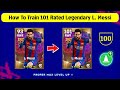 How To Reset Legendary L. Messi Progression Points In eFootball 2023 | How To Train Legendary Messi