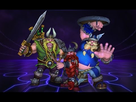 Heroes of the Storm - Lost Vikings Gameplay HD