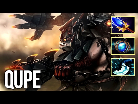 Qupe Pudge Spammer Rampage Hook Mastery Dota 2