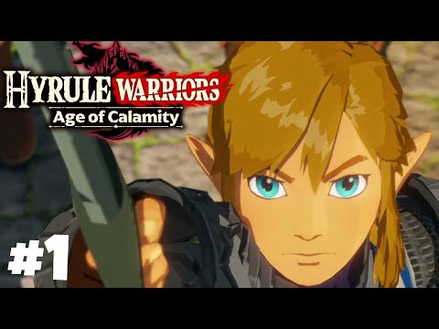 Hyrule Warriors Age Of Calamity Gameplay Walkthrough Part 1 The Battle Of Hyrule Field!