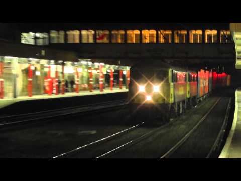 86607/86614 4m11 liner 28th November 2013 SCREAMS AND SPARKS !!