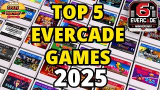 Celebrating Evercade's 6th Anniversary - Top 5 Evercade Games - 2025!