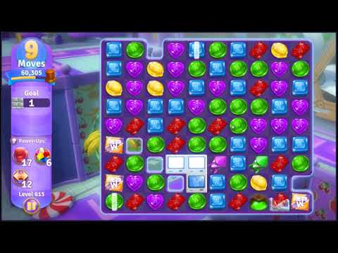Wonka's World of Candy Level 615 - NO BOOSTERS + FULL STORY 🍫 | SKILLGAMING ✔️