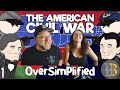 Married Historians React - The American Civil War - OverSimplified (Part 1&2)
