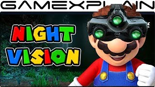 Super Mario Odyssey - Night Vision Trick in Deep Woods (See in the Dark!)