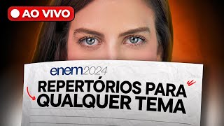 MELHORES repertórios para QUALQUER TEMA da REDAÇÃO | ENEM 2024
