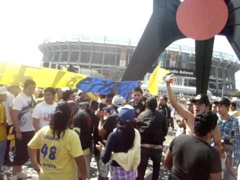 "Nuevo Canto Ritual del Kaoz "Señores yo soy de la banda..." (Con letra)" Barra: Ritual Del Kaoz &bull; Club: América