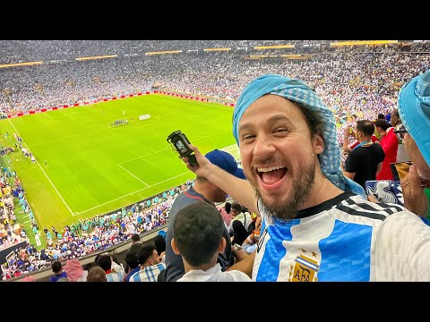 ¡Vi a Argentina ganar la copa! | Final del Mundial Qatar 2022 Vlog 🏆⚽️🇫🇷🇦🇷