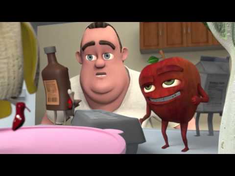 CGI 3D Animated Short Films HD  Fruits N Veg Show   by Thomas Thistlethwaite 3DS