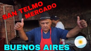 MERCADO DE SAN TELMO | DOMINGO DE CHORIPAN | FERIA ARTESANOS Y ANTIGUEDADES| SAN TELMO MARKET 🇦🇷