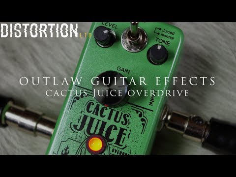 Outlaw Effects Cactus Juice Overdrive 2010s - Green image 2
