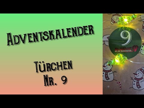 Advent Calendar Door No. 9 | Bluemex | Diamond Painting 2025