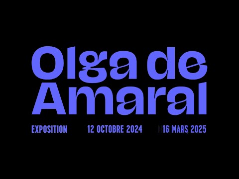 FG CHIC : Olga de Amaral à la Fondation Cartier 