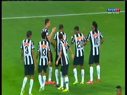 Show de Ronaldinho - Atlético-MG 5  x 2 Arsenal de Sarandi - Taça Libertadores 2013
