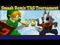 Smash Remix TAS Tournament Match 2 Young Link Vs Wolf