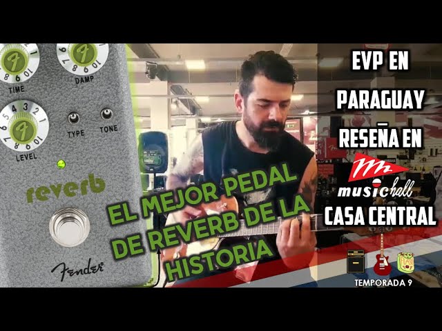 Vídeo relacionado con Fender Hammertone Reverb, Pedal de Efecto para Guitarra