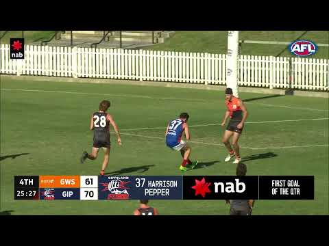 NAB LEAGUE 2019: Round 5 - Giants Academy v Gippsland (Full Game)