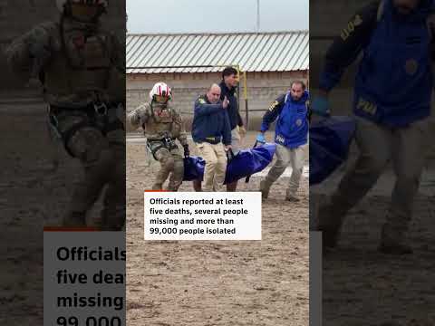 Video Thumbnail: Chile declares state of catastrophe after deadly floods