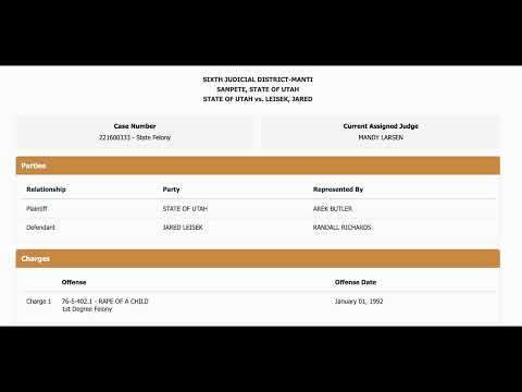 Jared Leisek Only 1 Charge Now