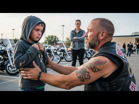 Teacher Realized Little Boy Wore the Same Clothes 47 Days — What 103 Hells Angel Bikers Did Next…