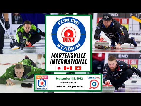 Steve Laycock vs. Michael Brunner - Draw 11 - Sheet 1 - Curling Stadium Martensville International