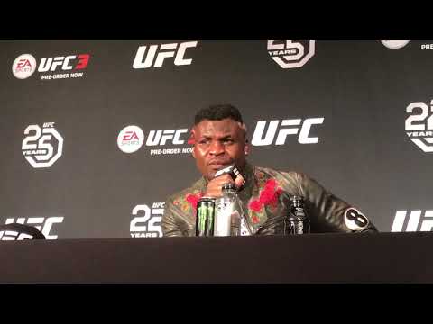 UFC 220: Francis Ngannou post-fight press conference