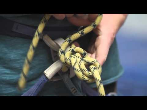 Osmičkový uzel, navázání na sedák | eMontana.cz