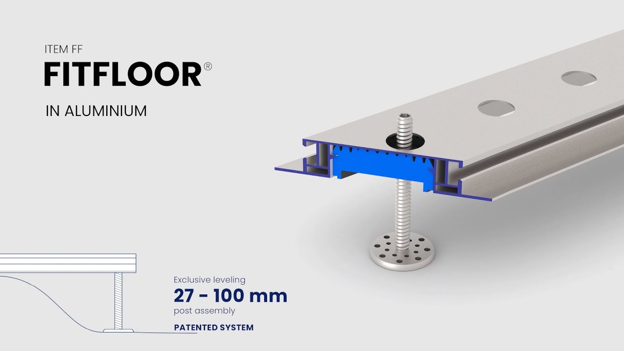 Vídeo Fitfloor® — sistema de suelos flotantes