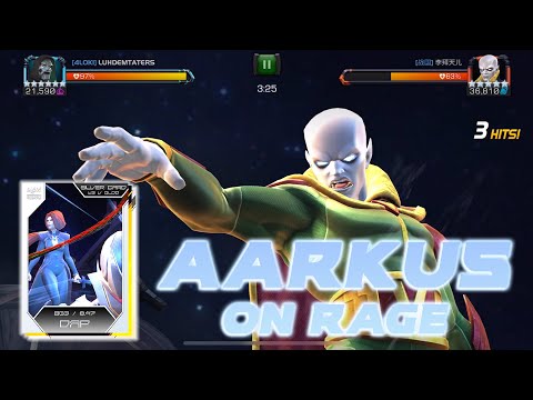 AARKUS on Rage Node w/ Doom: 4LOKI vs Old Driver - Season 20, War 3 | Marvel Contest of Champions