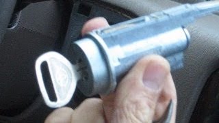 Ignition Key Lock Cylinder Replacement - 1998 Toyota Camry (1997 thru 2001)