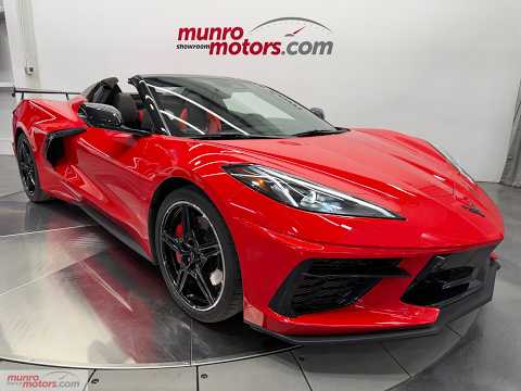 2024 Chevrolet Corvette Stingray Convertible 2LT in Red for sale at Munro Motors in Brantford, ON