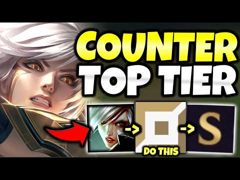 HOW TO COUNTER TOP-TIER TOPLANERS EASILY (TOPLANE GUIDE) - RIVEN GAMEPLAY! (League of Legends)