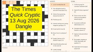 The Times Quick Cryptic 3379